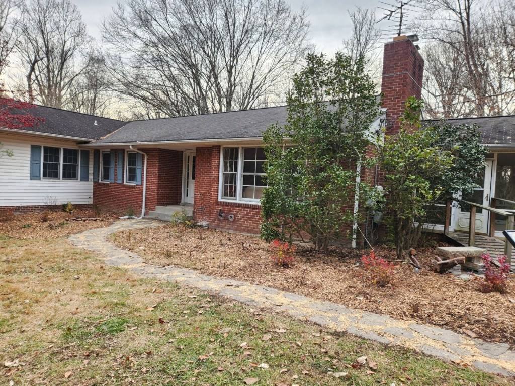 new Nourishing Garden at the front door features blueberries, strawberries, wintergreen, and other edible and medicinal native plants